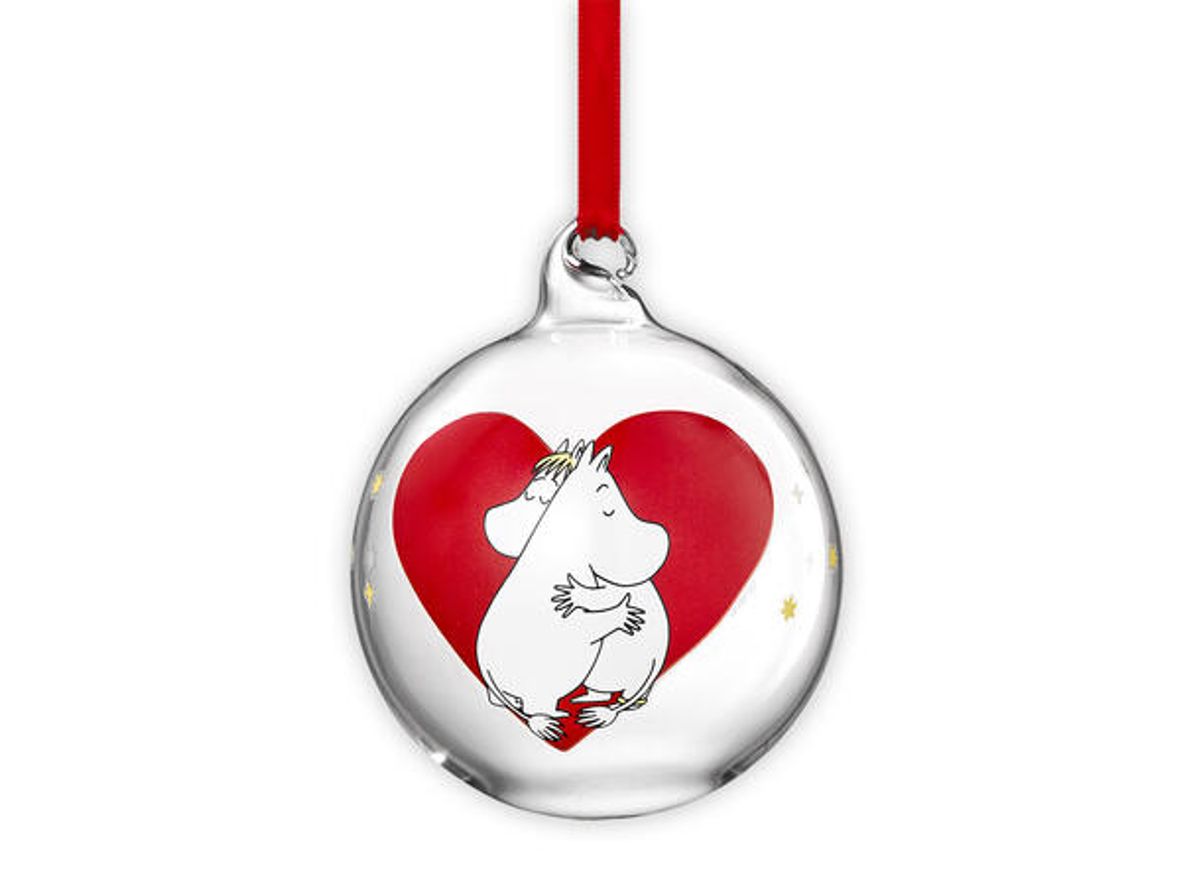 Mummi Julekule - Hjerte 7 cm