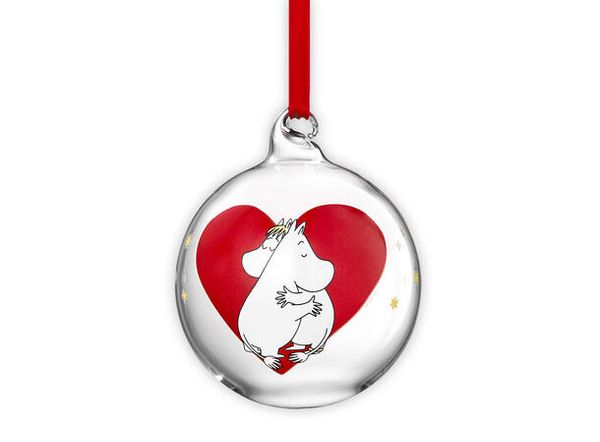 Hovedbilde Mummi Julekule - Hjerte 7 cm