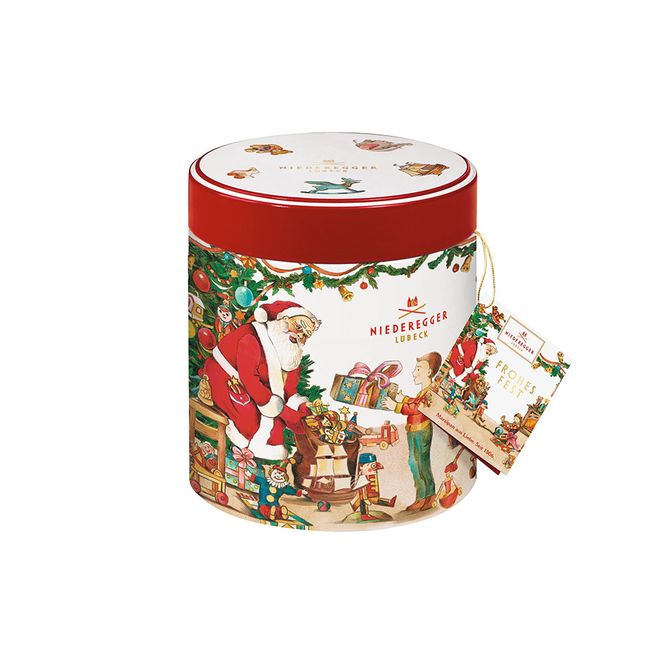 Hovedbilde Juleboks fylt med marsipan ...