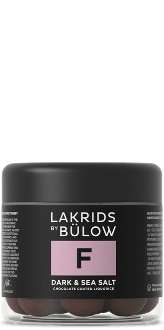Hovedbilde F  Dark & Sea Salt Lakrids By ...