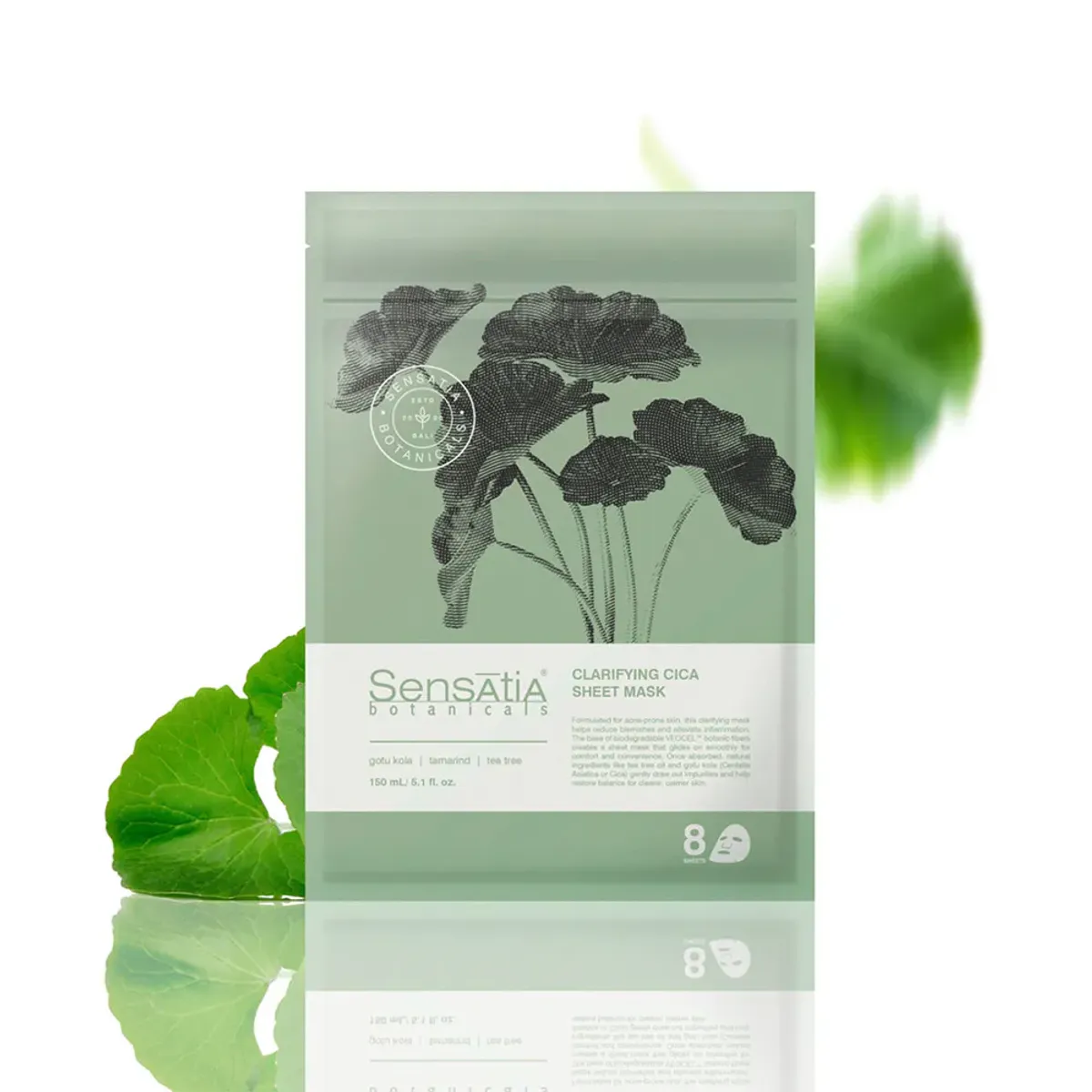 Clarifying Cica Sheet Mask  8 stk.