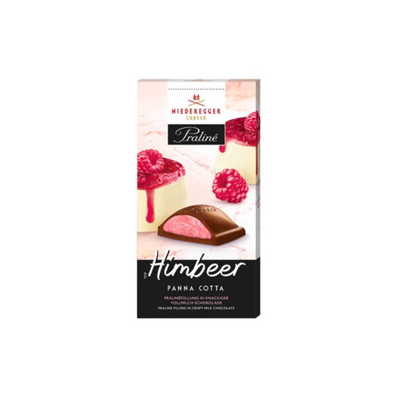 Bringebær Panacotta Trøffel