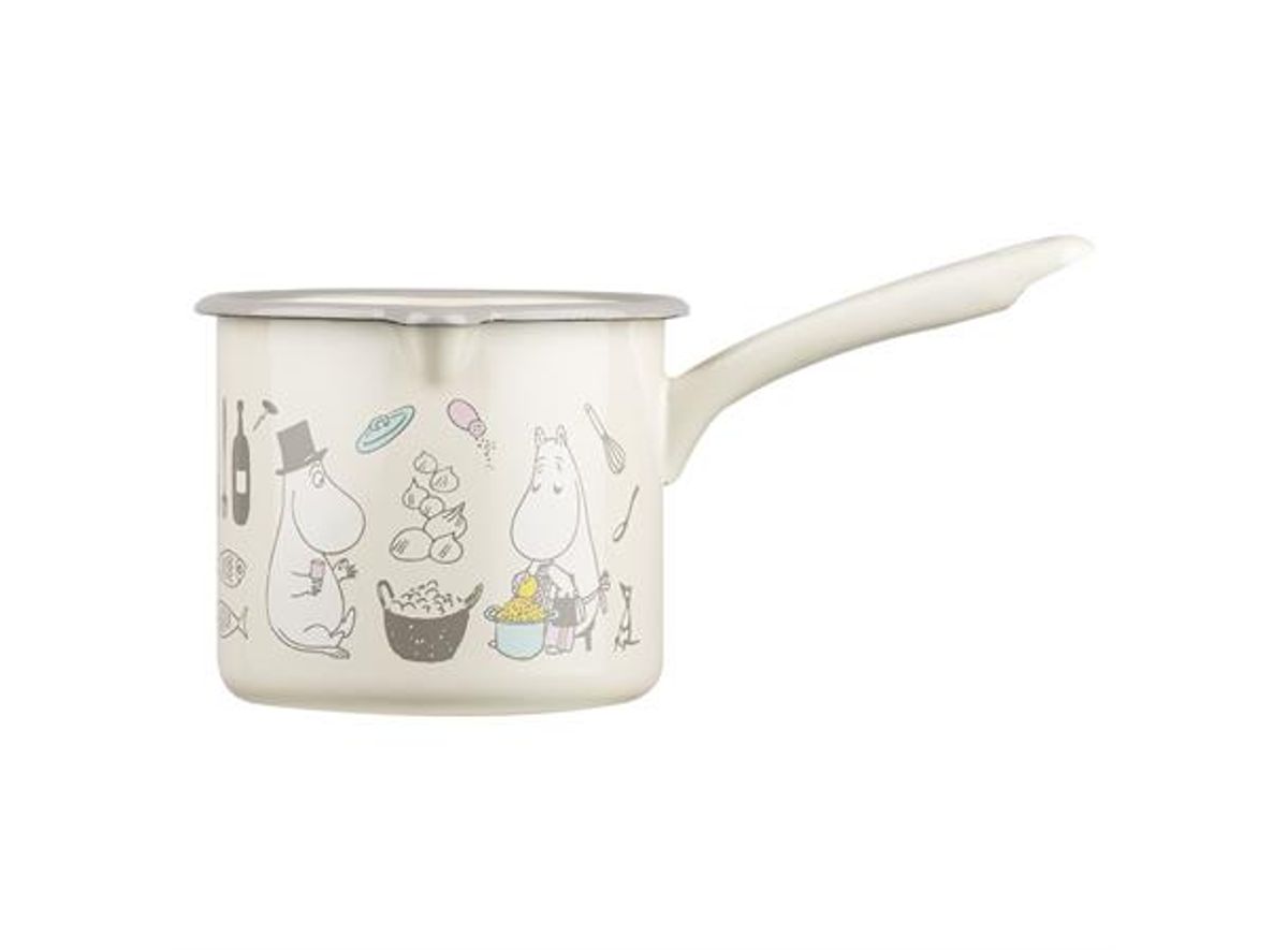Mummi Sausepanne Emalje - Bon appétit 1,3l
