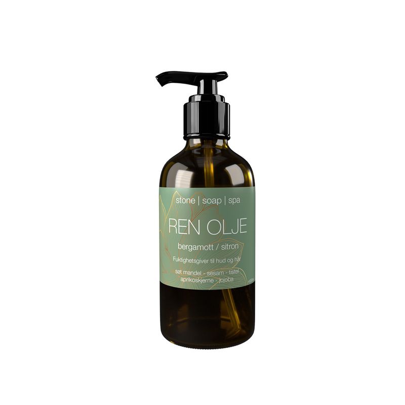 Ren olje  Bergamott/Sitron  250ml 