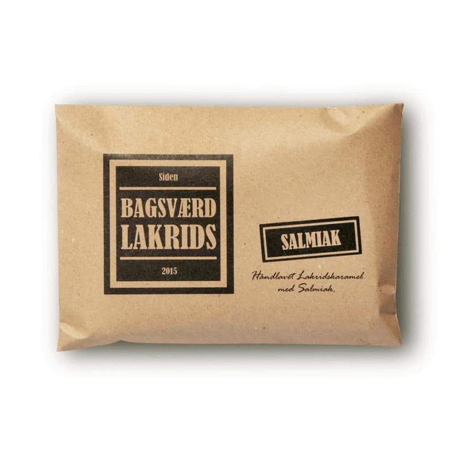 Hovedbilde  Lakrisplate Salmiak 160g 
