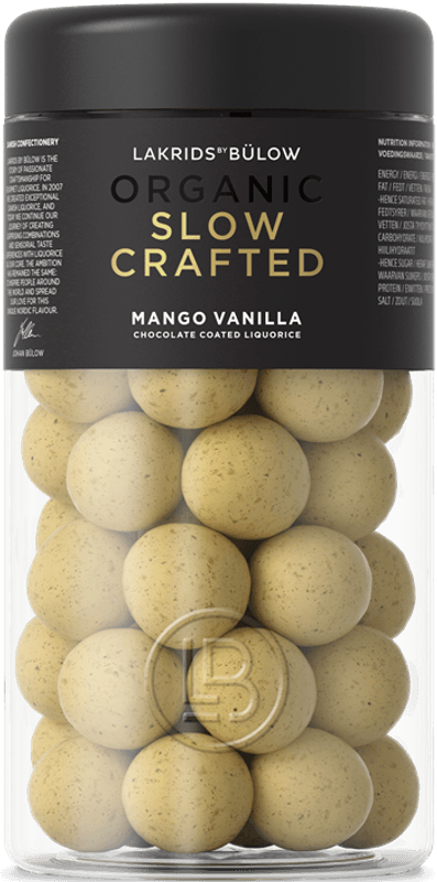 Mango Vanilla Organic & Slow Crafted Lakrids By Johan Bûlow